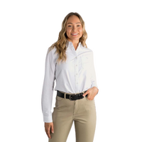 Ringers Western Womens Centenary Semi Fitted L/S Dress Shirt (219109543) White [SD]