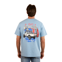 Ringers Western Mens Mud Sweat Beers Loose Fit S/S Tee (124068RW) Dusk