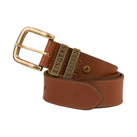 Ringers Western Childrens James Belt (722021RW) Tawny Brown/Gold