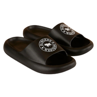 Ringers Western Unisex Freshy Sliders (125089RW) Black With White Print