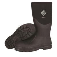 Muck Boots Unisex Chore Steel Toe Boots (MCHS000A) Black 