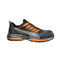 Puma Mens Charge Safety Shoes (644557) Black/Orange Vegan