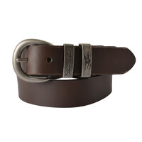 Thomas Cook Kids Silver Twin Keeper Belt (TCP7920BEL) Chocolate
