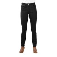 Thomas Cook Womens Coloured Wool Denim Wonder Jeans - 32 Leg (TCP2215171) Black [SD]