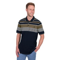 Thomas Cook Mens Josua Polo (T5S1504018) Navy/Tan [SD]