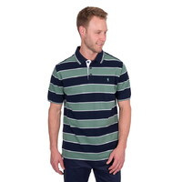 Thomas Cook Mens Todd Tailored Polo (T5S1506016) Navy/Sage [SD]