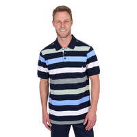 Thomas Cook Mens Charles Polo (T5S1509019) Navy/Green [SD]