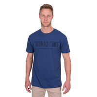 Thomas Cook Mens Nathan S/S Tee (T5S1516008) Blue Ocean [SD]