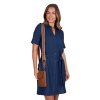 Thomas Cook Womens Sophie S/S Shirt Dress (T5S2414131) Navy [SD]