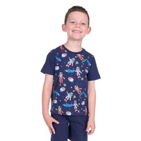 Thomas Cook Boys Galaxy S/S Pyjamas (T5S3901PJS) Navy [SD]