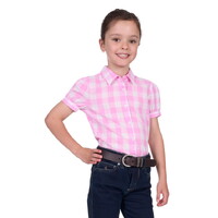 Thomas Cook Girls Eliza S/S Shirt (T5S5106084) Pink/White [SD]