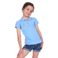 Thomas Cook Girls Daisy Polo (T5S5500113) Blue [SD]