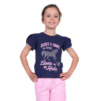 Thomas Cook Girls Heidi S/S Tee (T5S5503109) Navy [SD]