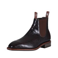 Thomas Cook Mens Trentham C Tech Dress Boots (T5S18243) Brown Croc [SD]