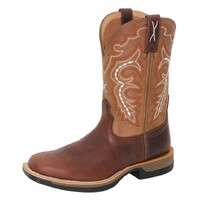 Twisted X Mens 11" Tech X1 Western Boots (TCMXW0014) Chocolate Truffle/Light Tan [GD]