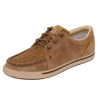 Twisted X Womens Leather Loper Lace Up Shoes (TCWCA0023) Almond [SD]