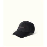 R.M.Williams Longhorn Twill Cap (ACX9OWI02) Black Wash