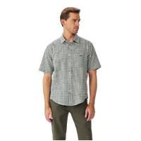 R.M.Williams Mens Johnson S/S Shirt (SHU11OS01) Olive