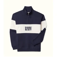 R.M.Williams Mens Heritage 1/4 Zip Jumper (KZU00BB01) Navy