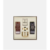 R.M.Williams Mens 1 1/2 Belt gift set (BGF5NCH01) Mid Brown [SD]