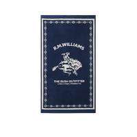 R.M.Williams Cloudbuster Towel (LSLCOCO03) Navy