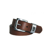 CAT Calderwood Leather Belt (2131005.635) Brown