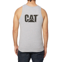 CAT Mens Trademark Singlet (1010013) Heather Grey [GD]
