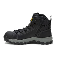 CAT Mens Threshold Zip Waterproof Composite Toe Boots (P726003) Black