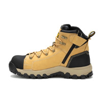 CAT Mens Threshold Zip Waterproof Composite Toe Boots (P726004) Honey Reset
