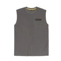 CAT Mens Icon Block Muscle Tee (1510493) Paloma