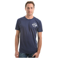 Wrangler Mens Angus T-Shirt (XCP1557366) Navy