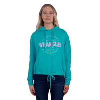 Wrangler Womens Shanna Pullover Hoodie (X4W2715064) Green [SD]