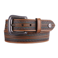 Wrangler Mens Reece Belt (X4W1945BLT) Tan [SD]