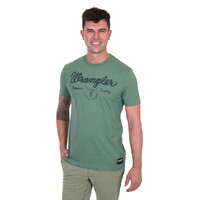 Wrangler Mens Arthur S/S Tee (X5S1557391) Sage [SD]