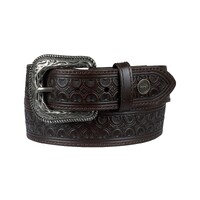 Wrangler Mens Sammy Belt (X5S1970BLT) Dark Tan [SD]