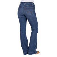 Wrangler Womens Luna Jeans - Willow 34 Leg (XCP2253466) Wild Indigo