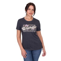 Wrangler Womens Irene S/S Tee (X5S2598419) Charcoal Marle [SD]