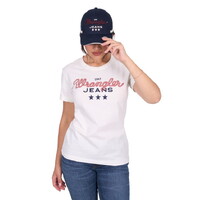 Wrangler Womens Piper S/S Tee (X5S2598426) Cream [SD]