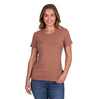 Wrangler Womens Texas S/S Tee (X5S2598460) Copper [SD]