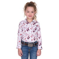 Wrangler Girls Doreen L/S Shirt (X5S5127438) Light Blue [SD]