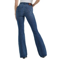 Wrangler Womens Bespoke Hi Rise Flare Jeans (112359281) Lilly