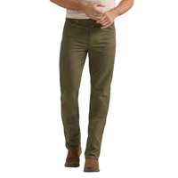 Wrangler Mens Tough Comfort 47 Regular Fit Canvas Jeans (112361552) Sea Turtle