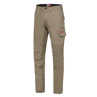 Hard Yakka Mens 3056 Stretch Canvas Cargo Pants (Y02880) Desert [GD]