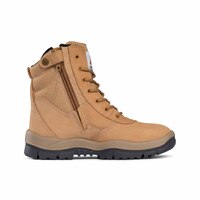 Mongrel High Leg Zip Sided Non Safety Boots (951050) Wheat [GD]