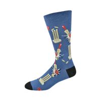 Bamboozld Socks Mens How's That Bamboo Socks (BBS19HOWZATR) Blue 7-11