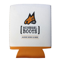 Mongrel 90 Years Stubby Holder () Orange/White