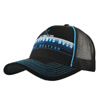 Pure Western Mens Kempton Trucker Cap (P3W1904CAP) Black OSFM [SD]