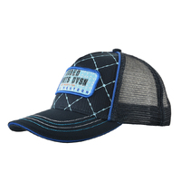 Pure Western Mens Payne Trucker Cap (P3W1905CAP) Navy OSFM [SD]