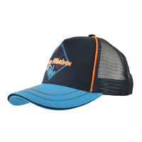 Pure Western Childrens Clarke Trucker Cap (P3W3903CAP) Navy OSFM [SD]