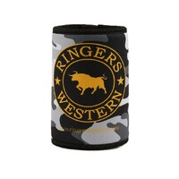 Ringers Western Signature Bull Stubby Cooler (723035RW) Grey Camo